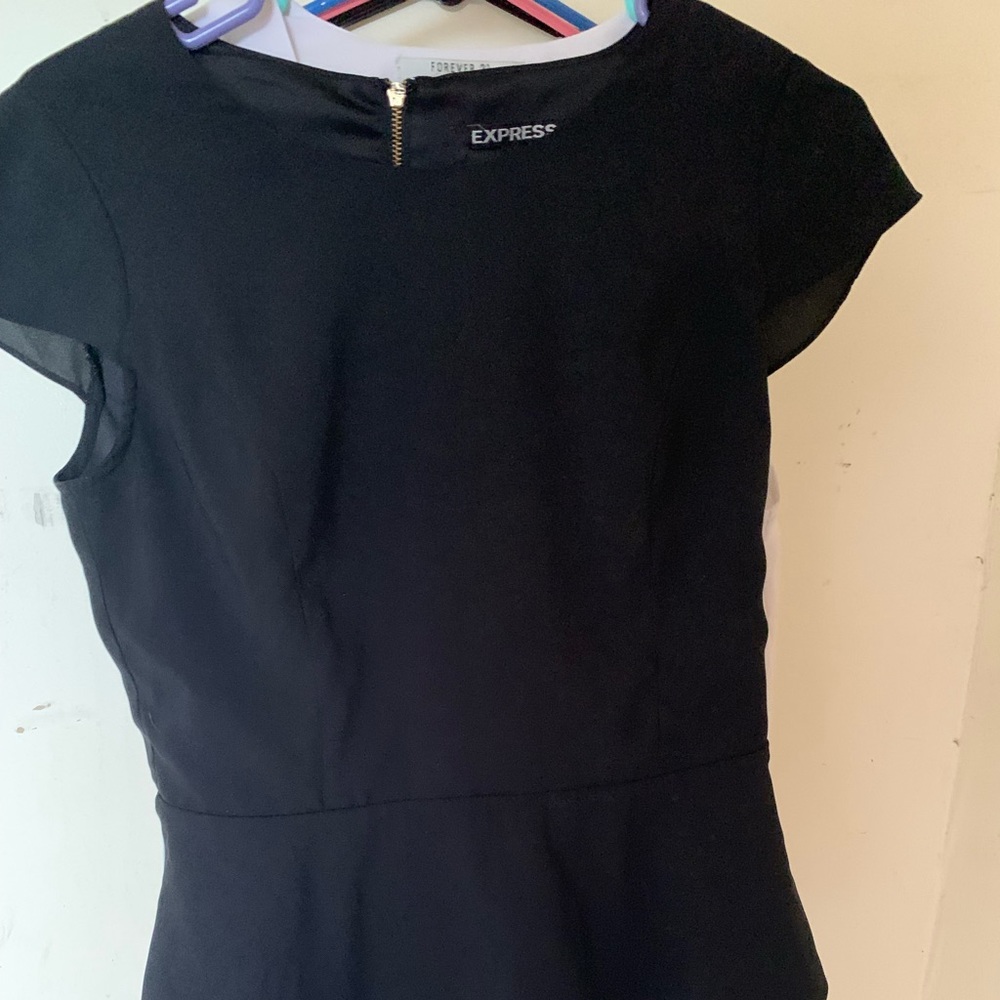 Express black top size small